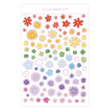 Flowers Sticker Sheet